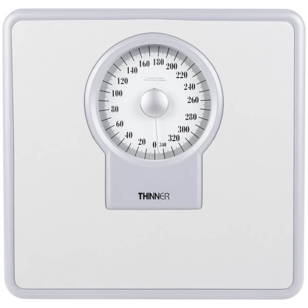 Conair MS-9560W Thinner Dial Scale White and Silver - Best before food