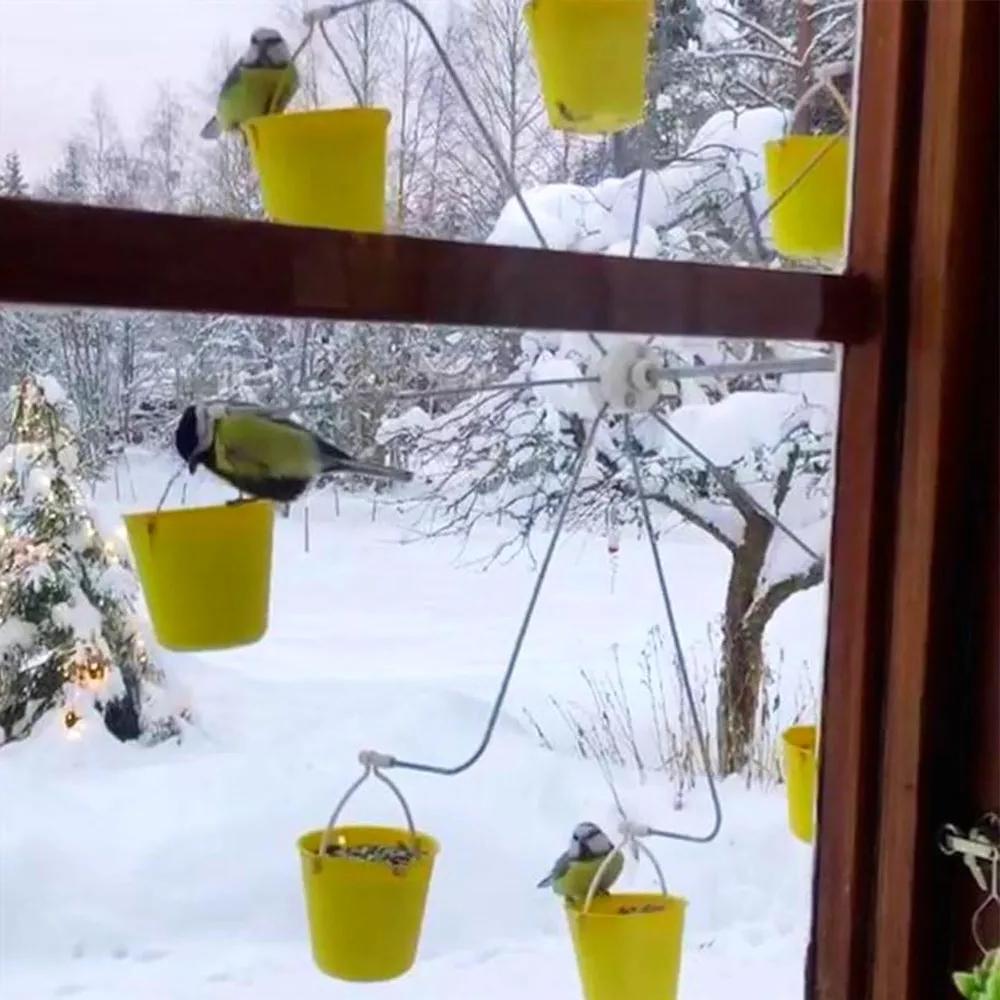 Ferris Wheel Bird Feeder Unique & Durable - Image 3