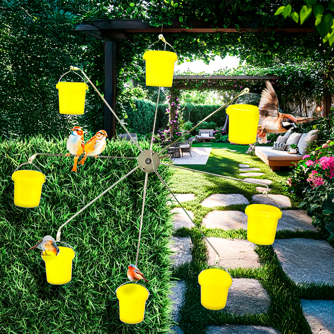 Ferris Wheel Bird Feeder Unique & Durable